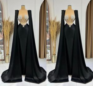 Dubai Arabic Plus Size Mermaid Evening Dresses Sweetheart Beaded Sequined Formal Party Dress Pageant Engagement Celebrity Evening Gowns Custom Made