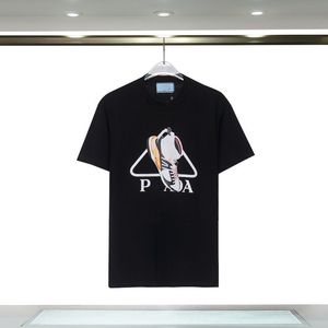 남자 디자이너 셔츠 디자이너 의류 그래픽 패션 슬림 착용 맨 티셔츠 화이트 블랙 코튼 의류 브랜드 짧은 슬리브 티 디자이너 탑