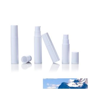 5ml10ml Boş Beyaz Sprey Şişeler Havasız Losyon Pompa Krem Şişesi Kozmetik Örnek Paketi
