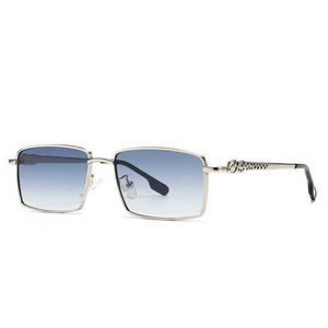 Top luxe designer zonnebril 20% korting op 2A350 mode kleine doos cheetah metal hot girls street shot