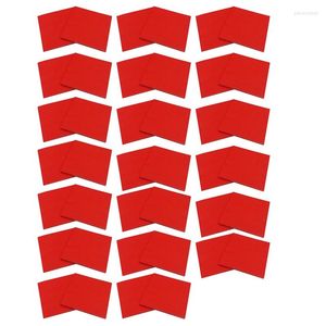 Tovaglioli di carta stampati in tinta unita per macchine per il pane, confezione da 2 (rosso)