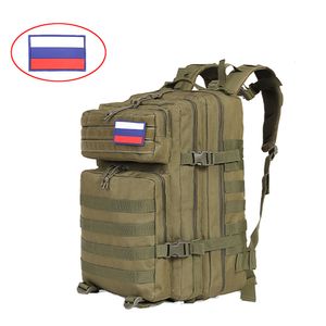 Backpack SYZM 50L or 30L Tactical Backpack Nylon Military Backpack Molle Army Knapsack Waterproof Camping Hunting Fishing Trekking Bags 230328
