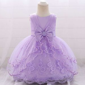 Mädchen Kleider Rosa Weiß Baby Mädchen Kleid 1. Geburtstag Kleid Für Weihnachten Kinder Kleidung Kind Taufe Prinzessin Abend Kleidung Vestidos