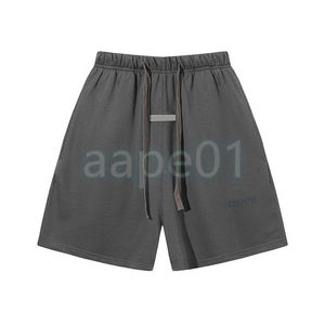 Calções masculinos sólidos esportes capris casual casal calças de jogging alta rua dos homens ess carta impressão shorts das mulheres hip hop rua shorts 5yti