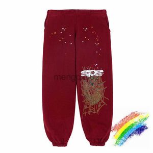 Męskie spodnie Red SP5DER 555555 Drespants Mężczyźni Kobiety Najlepsza wysokiej jakości spodnie uliczne Joggers Young Y23