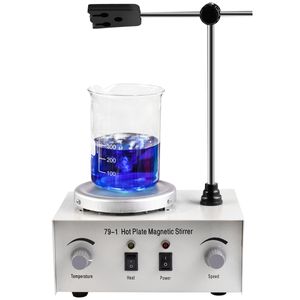 Lab Supplies 110V/220v Heating Magnetic Stirrer 79-1 Lab Heating Dual Control Mixer For Stirring 250W 1000ml Hot Plate Magnetic Stirrer Mixer