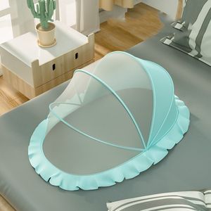 Crib Netting Jaring Nyamuk Tempat Tidur Bayi Baru Lahir Tanpa Bawah Dapat Dilipat Kanopi Yurt Umum Kelambu Aksesori 230328