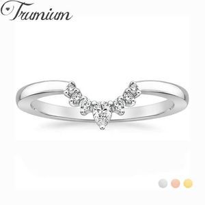 V字型の銅ベルトリングTrumiumanillo Women's Crown's Ringカップ