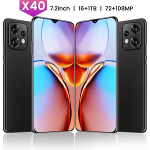 2023 New Phone 7.2 inch Android Smartphone 1TB Dual SIM Facial Recognition Unlock Face ID 10 Core