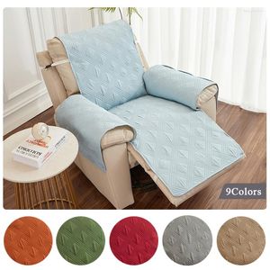 Pillow Nordic Log Style Recliner Sofa Cover Anti-Wear Anti Slip Couch Washable Armchair For Pets Kids