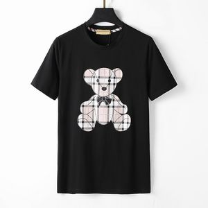 2023 Nya herrar T-shirt Kvinnor Designer T-shirt Tryckt mode av hög kvalitet Cotton Casual T-shirt Kort ärm Luxury Hip Hop Street Dress T-shirt A32