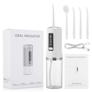 Oral Irrigator Portable Water Flossers for Teeth Rechargeable Dental Floss 3 Modes IPX7 Waterproof Teeth Whitening Clean