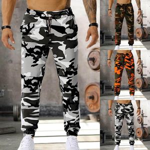 Herrbyxor sport streetwear män pant casu