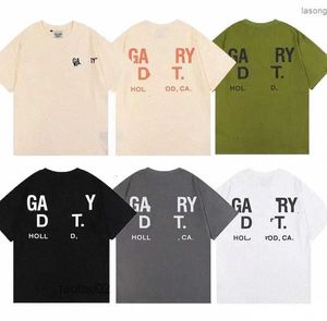 Men Thirts Designer Galleryes Depts Shirt Alphabet Print Trendy Trend Trend Basic Fashion Lource Shirt Thirt Halfe Sleeve Tees Y34M#FB4SFB4SUTE7SXQZ
