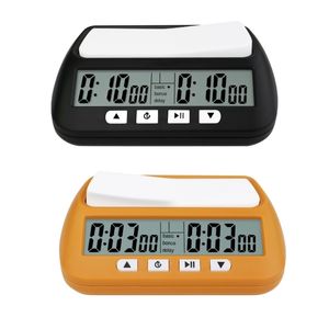 Timers de cozinha relógio de relógio profissional de Chess Digital Count Up-Down Timer Board Game StopWatch Count Board Count Timer Timer Board Jogo 230328