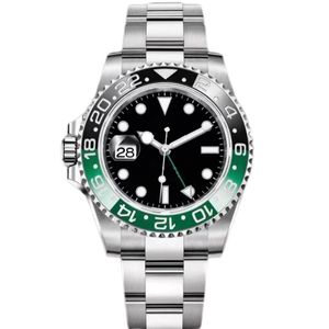 mens automatic Left crown watches 41mm Swim classic business casual 904L Stainless Steel green Black Ceramic Sapphire glass WristWatches montre de luxe gifts