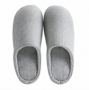 Men Slippers Sandals White Grey Slides Slipper Mens Soft Comfortable Home Hotel Slippers Shoes Size 41-44 five Z4sg#