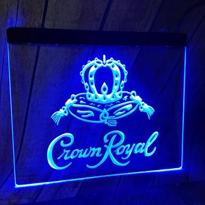 Crown Royal Derby Whiskey NR beer bar pub club 3d signs led neon light sign292A