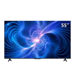 Televisore 4K 55 QLED Smart TV Acceleratore di movimento Tocca Visualizza PC su TV Sistema Symphony Android Schermo anti-esplosione Televisore stereo Hi-Fi TV LCD