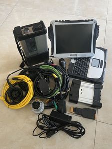 2024 Süper 2in1 BMW ICOM için Teşhis Aracı SD Connect WiFi MB STAR C5 için CF19 I5 Dizüstü Bilgisayar 8G Toughbook Hazır Kullanım