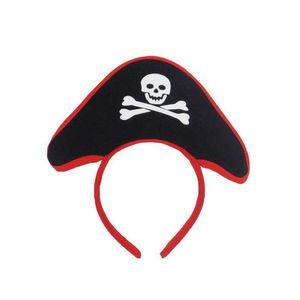 Party Hats Halloween Pirate Head Hook Ghost Festival Hair Hoop Masquerade Props GB1071 Drop dostawa 202 DH4VT