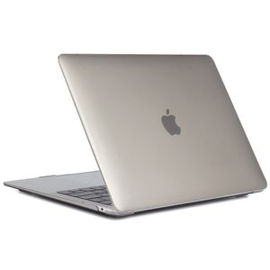 Duidelijke Crystal Hard Plastic Case Cover voor MacBook Air Pro Retina -laptop 12 13 15 16 inch transparante kleuren vooraanbeveiligingskusten vooraan
