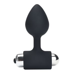 Potente massaggio del clitoride 10 modalità di vibrazione Butt Plug Morbido silicone Massaggio della prostata Vibratore anale Giocattoli del sesso per le donne Uomini