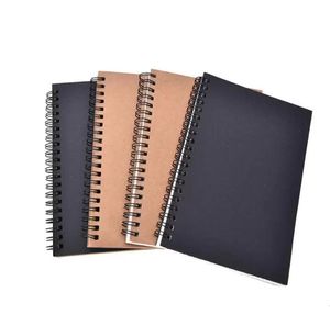 A6 Kraft Paper Notepad Office School Supplies em branco Caderno artesanal Vintage Kraft Paper Sheeth Sketch Book for School Student Srawing Blinsepads