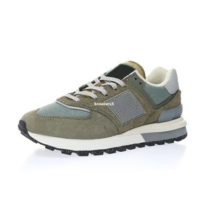 أحذية جزيرة U574 Legacy Blue Men Men Stone Sports Sneakers