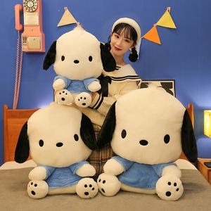 Wholesale and retail cartoon plush toys cute puppy figures children's playmates sleeping throw pillows holiday gifts