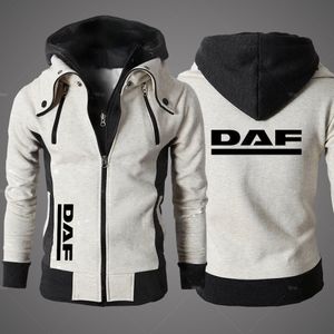 Moletons masculinos moletons da primavera Autumn DAF Truck Roupas masculinas moletons ao ar livre Casual Jackets machotes harajuku Outwear 230328