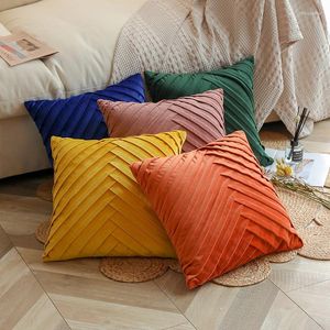 Pillow 5 Colors Cover Decorative Square Covers 45 Case Ornamental Pillows For Living Room Nordic