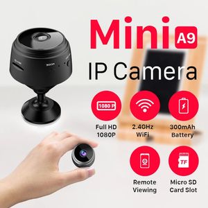 A9 Mini Câmera Wi -Fi Monitoramento sem fio Proteção de segurança Monitor remoto Camcorders Video Videoveillance Smart Home