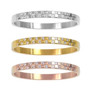 HBP Designer smycken guldarmband för kvinnor icke -plåt rostfritt stål oändlighet Bangle fashionabla diamantarmband smycken bröllopsfest födelsedagspresent