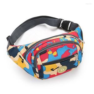 Waist Bags Bag Multi-layer Camouflage Waterproof Oxford Cloth Business Cashier Chest Mobile Phone Cycling Sports