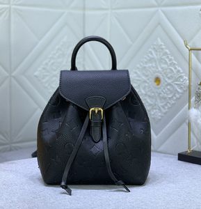 Fashion designer women backpack luxury mini rucksack style handbags flower letter Montsouris BB crossbody bag ladies small stylish travelling bags purses #516a