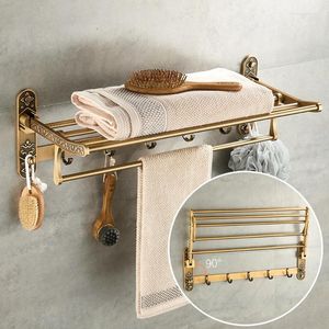 Set di accessori da bagno Set di ferramenta Mensole da bagno antiche in ottone Portasciugamani Porta carta igienica Accessori per spazzole per sapone