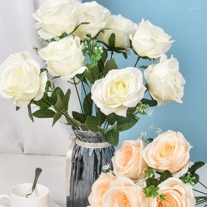 Dekorative Blumen Rose Blume künstliche Valentinstag Geschenk Handwerk gestehen Sie Ihre Liebe zur Hochzeit