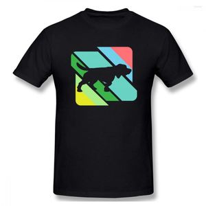 Herr t-skjortor beagle silhoutte presentidé hundägaren rolig grafisk grundläggande kort ärm t-shirt mamma skjorta eur storlek