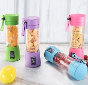 휴대용 전기 과일 과일 주스 도구 야채 주스 메이커 블렌더 USB 충전식 주스 컵 제작 컵 가족 미니어 미니 쥬스 주방 도구 DHL