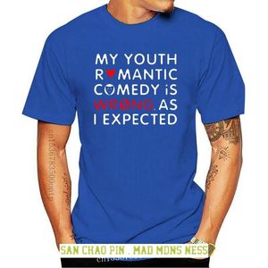 Erkekler tişörtleri oegeiru benim gençlik romantik komedi yanlış anime manga gömlek tee komik üstler unisex