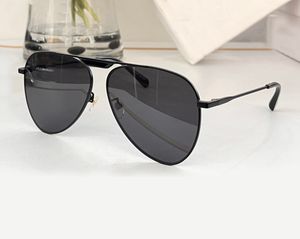 0244 Czarne/czarne okulary przeciwsłoneczne dla mężczyzn dla mężczyzn Metalowe okulary okulary słoneczne projektanci okularów przeciwsłonecznych Sonnenbrille Sun Shades Uv400 okulary WTH Box