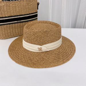 Beach Take Beanie Nice Beautiful Bucket Fashion Hat Bob Bucket Little Bee Wide Brim Hats Letter Designer Sun Protect Women Summer Splice Transparent Top Casual