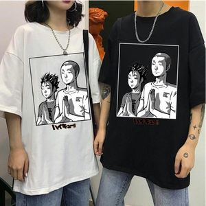 Herren-T-Shirts 2023 Anime Haikyuu Manga Shirt Funny Cartoon Nice Loose T-Shirt Men Tee