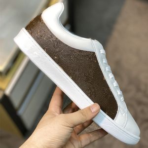 Top quality luxury designer shoes casual sneakers breathable Calfskin with floral embellished rubber outsole Luis shoes