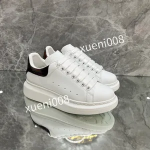 designer Casual shoes womens leather lace-up sneaker cowhide fashion lady Flat designer Running Letters woman shoe platform men gym sneakers