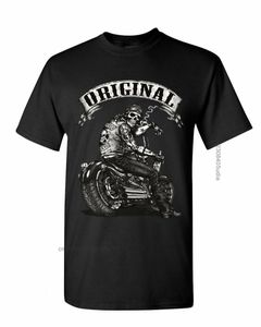 Mens TShirts Biker T Shirt Original Skull Mens Tshirt Stampa Funny Ride Travel T-shirt per uomo Large Size Loose Fashion Top Tee Man Camiseta 230329