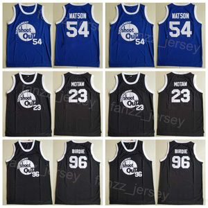 Moive Tournament Shoot Out Jerseys Basketball 54 Kyle Watson Duane 23 Motaw Wood 96 Birdie Tupac Above The Rim Costume Double College University Stitched Men NCAA