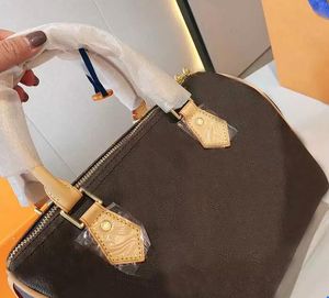 Designer Bag Tote Bag Cross Body Onthego Totes Women Leather Speedy Handbag Shoulder Bag 25 Strap Handväskor Damer Tote Can Stamping Shopping Messenger Bag