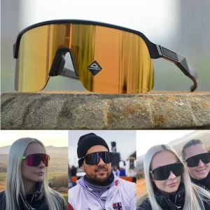 Óculos de sol de ciclismo Óculos de bicicleta de armação completa TR9O Preto Polarizado 3 lentes à prova de vento Esporte de bicicleta ao ar livre Mulheres homens Óculos de sol 3 PCS Lente Modelo 9463 MTB Óculos de ciclismo